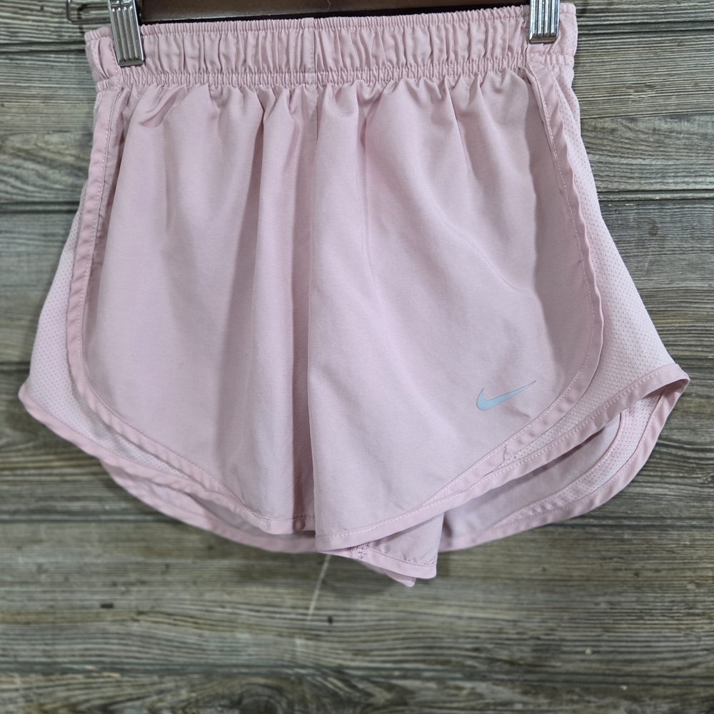 Nike Soft Pink Girls Running Shorts Activewear Shorts Size XS